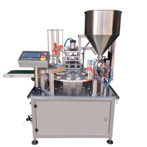 Yogurt cup filling sealing machine